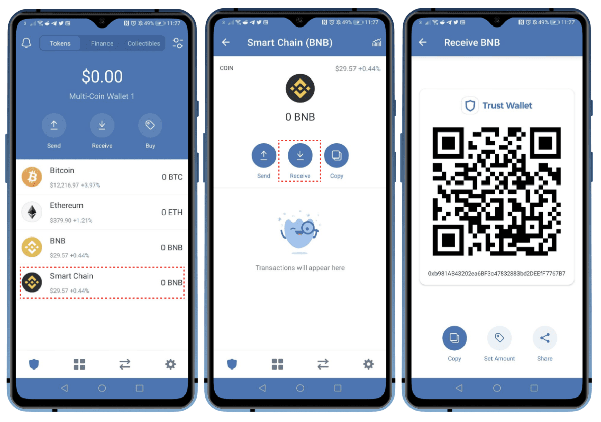 How to Set Up and Use Trust Wallet for BNB Smart Chain | Binance Blog